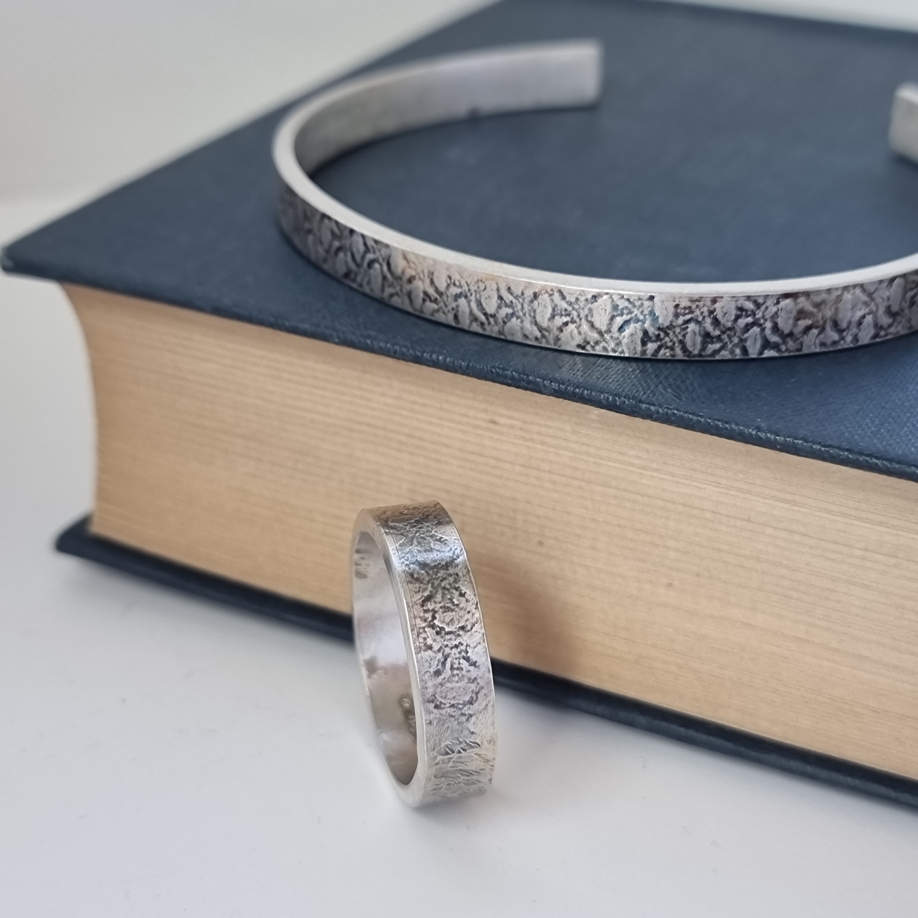 Susannah Brookes heavy lace bangle and ring